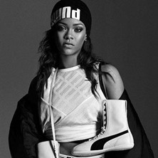Fenty Puma - Rihanna Stil Çalışması Bütünlüğü - Örnek 1